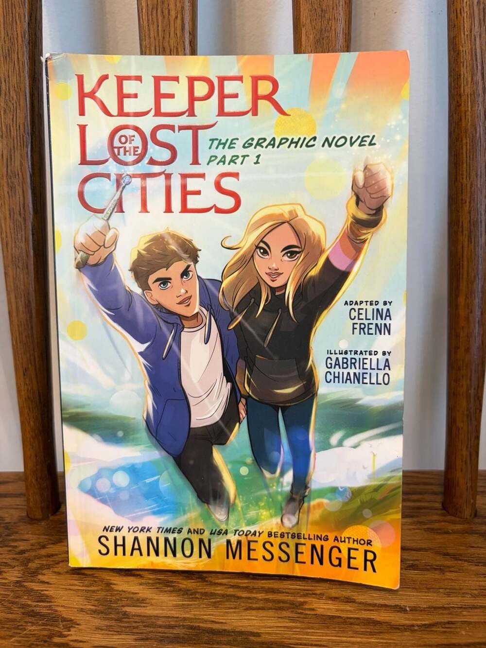 Keeper of the Lost Cities The Graphic Novel Part 1 by Shannon Messenger